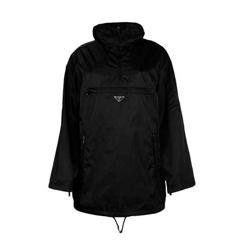 nylon gabardine anorak jacket prada